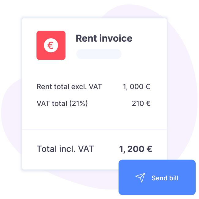 Rent invoices