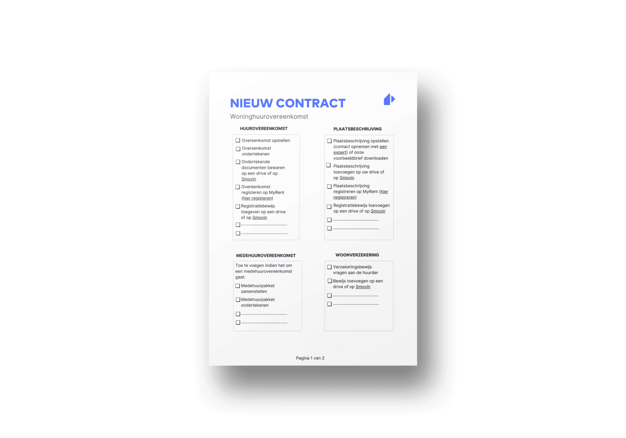 Voorbeeldbrieven en checklists voor verhuurbeheer