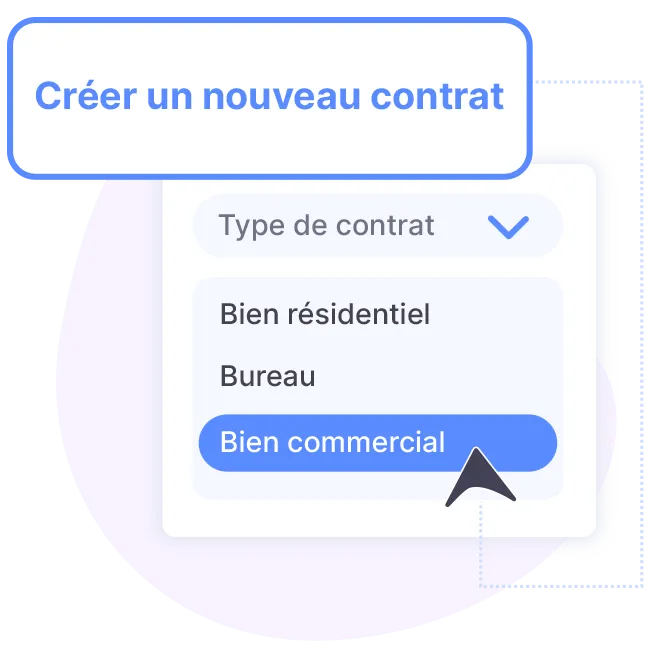 Création de contrats